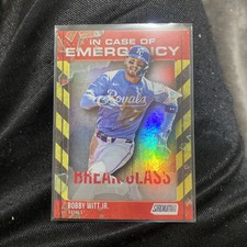 2025 Topps Stadium Club In Case of Emergency - #ICE-1 Bobby Witt Jr. Royals