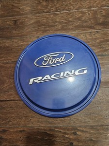 Ford Racing Air Cleaner 13" Round Blue With Raised Ford Racing