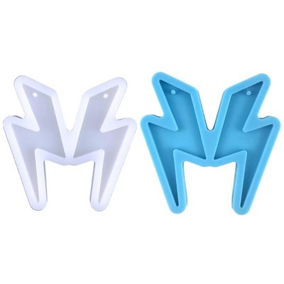 Resin Jewelry Mold,Flash Earring Resin Mold for DIY Resin Jewelry,Pendant