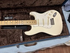 Fender American Standard Stratocaster 2015 Olympic White, USA Made, Hard Case