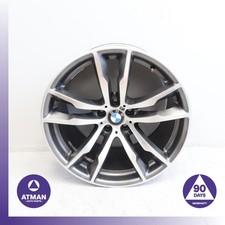 14-19 Bmw F15 X5m X6m Style 611 11.5 X 20 20 Rear Wheel Rim 36118043666 Oem 14-19 Bmw F15 X5m X6m Style 611 11.5 X 20 20 Rear Wheel Rim 36118043666 Oem