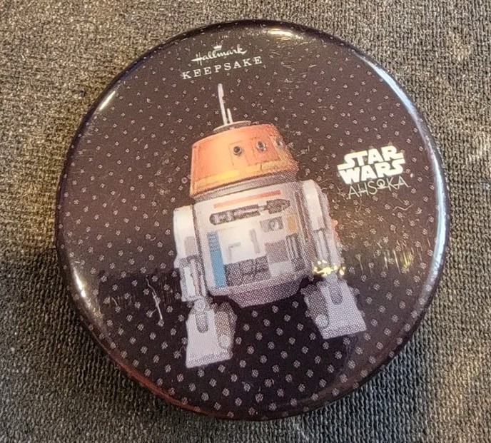 Hallmark Star Wars Rebels Chopper Pin 2025 Exclusive NYCC Promo Button