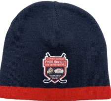 Pond Hockey Champion Beanie Labatt Blue Adult 10th Anniversary Eagle River WI