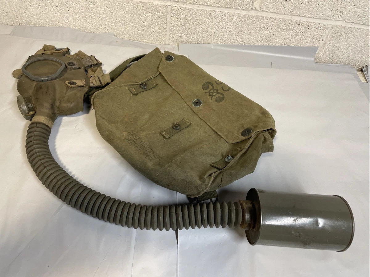 Gas Mask Bag In Original Ww Ii Us Field Gear & Equipment for sale