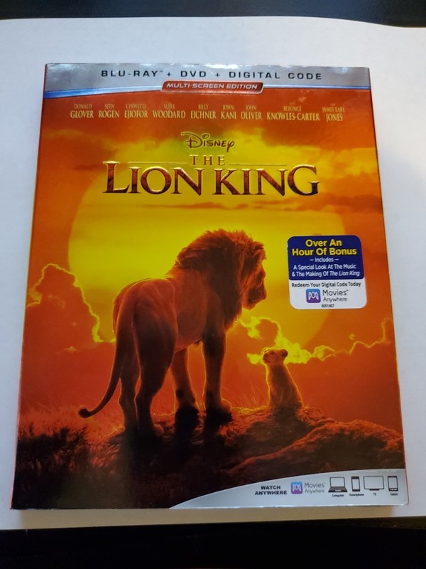 The Lion King (Blu-ray, 2019)