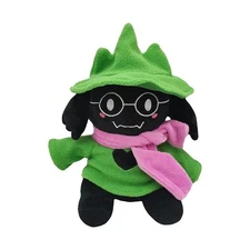 Deltarune Plush Toy Set, 25cm Kawaii Ralsei & Lancer Plush, Soft Game-Inspired