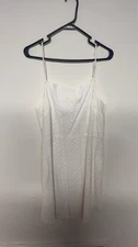 Maurices White Lace Dress  - Size L