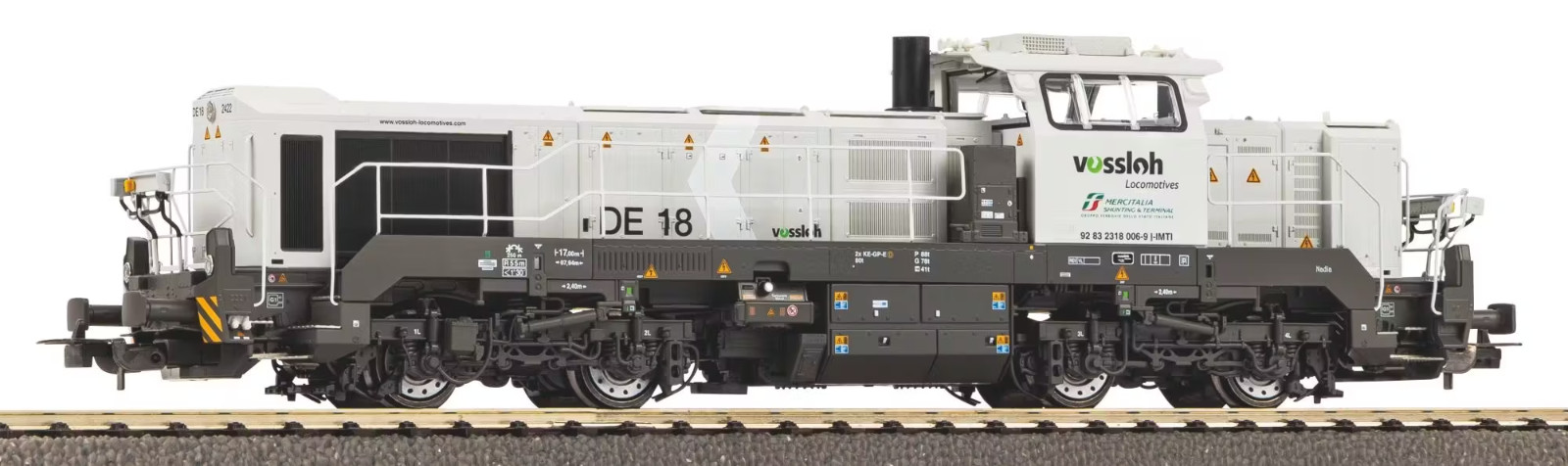 Piko Expert 52364 De 18 Mercitalia Shunting & Terminal, Light Gray, “Nadia”