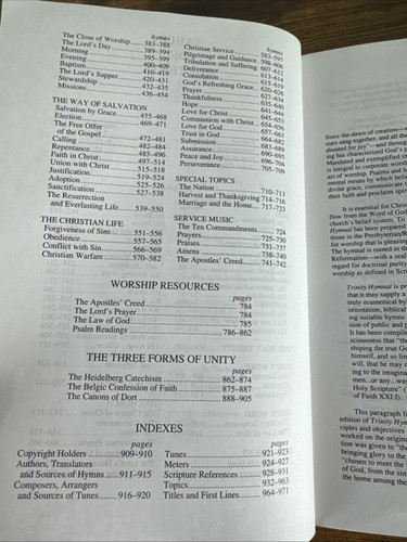 Trinity Hymnal: Red Cover Edition - Hardcover By Great Commission 2008 - Picture 10 of 12