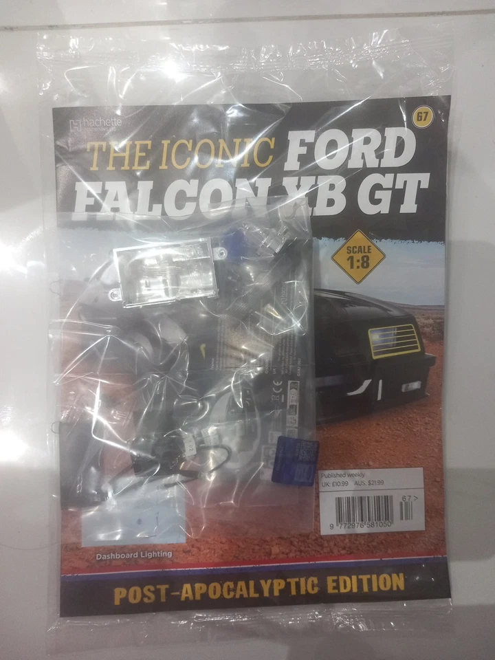 Hachette Partworks, Build Your Own Iconic Ford Falcon XB GT,#67, Scale 1:8,