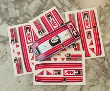 AURORA AFX AW CUSTOM SHADOW TEAM DECALS