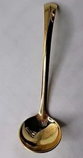 Avon Gold Tone Miniature Ladle Condiment Spoon