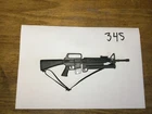 1/6 Scale 12 Action Figure Rifle Gun Weapon Gi Joe Vintage