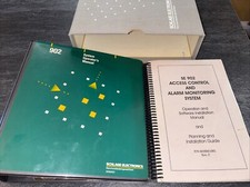 Vintage Schlage Electronics SE 902 Access Control Alarm Monitoring Manual  DD