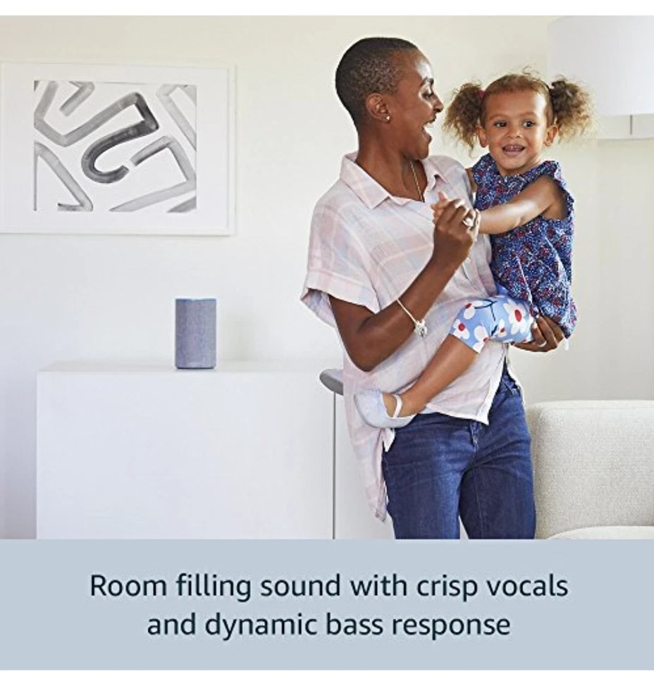 🔥 Amazon Echo 2nd Gen Alexa Smart Speaker, Sandstone, US Version | Certified WR - Image 3 of 4