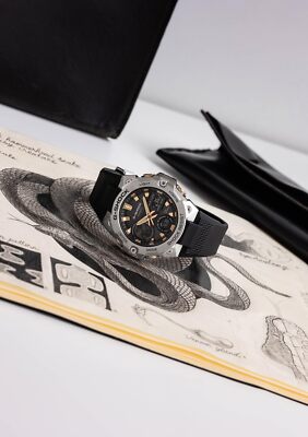 CASIO G-SHOCK G-STEEL GST-B400CX-1AJR Black Ouroboros Men's Watch