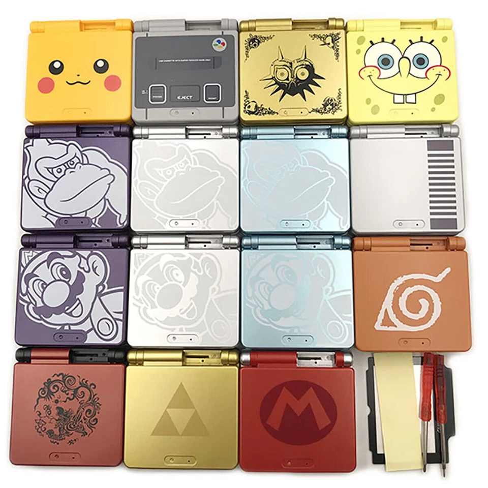 Full Housing Shell Cover Button Replacement for Nintendo Game Boy Advance GBA SP - Image 2 of 4