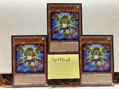 x3 Fiend Reflection Of The MIllenium Common 3x INFO-EN005 (NM 1st Ed)