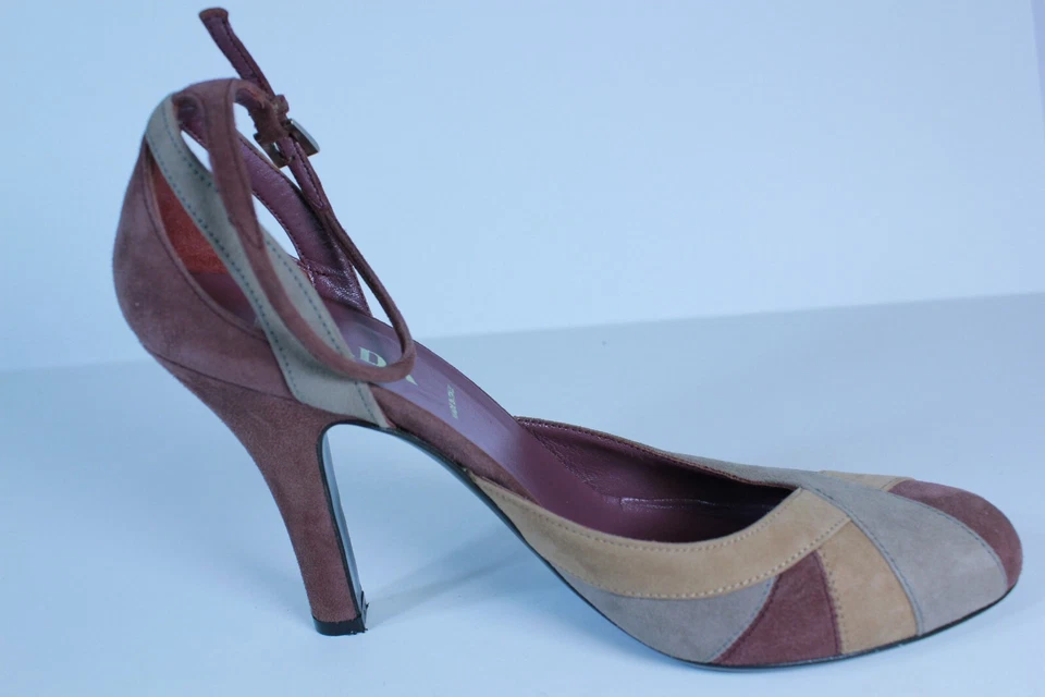 PRADA Vintage Low Cut Pumps w Strap European Size 37. Approx. U.S Size 7-7.5 - image 3 of 4