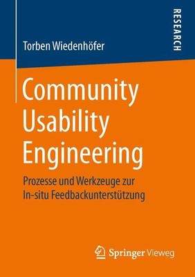 Community Usability Engineering | Buch | 9783658108618