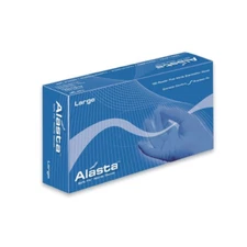 Dash Medical ALS200L Alasta Nitrile Examination Gloves Powder Free Large 200/Pk