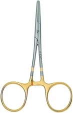 Dr. Slick Clamp, 5", Gold Loops, Curved