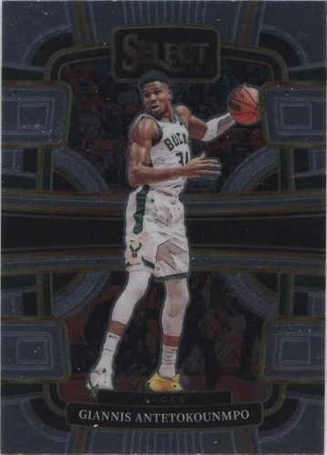 Giannis Antetokounmpo PSA 10 2023-24 Panini Select Blue Cracked