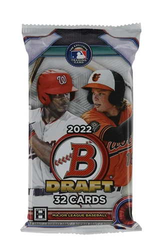 2022 BOWMAN DRAFT CHROME BASEBALL JUMBO HOBBY PACK (1) BRAND NEW FACTORY SEALED