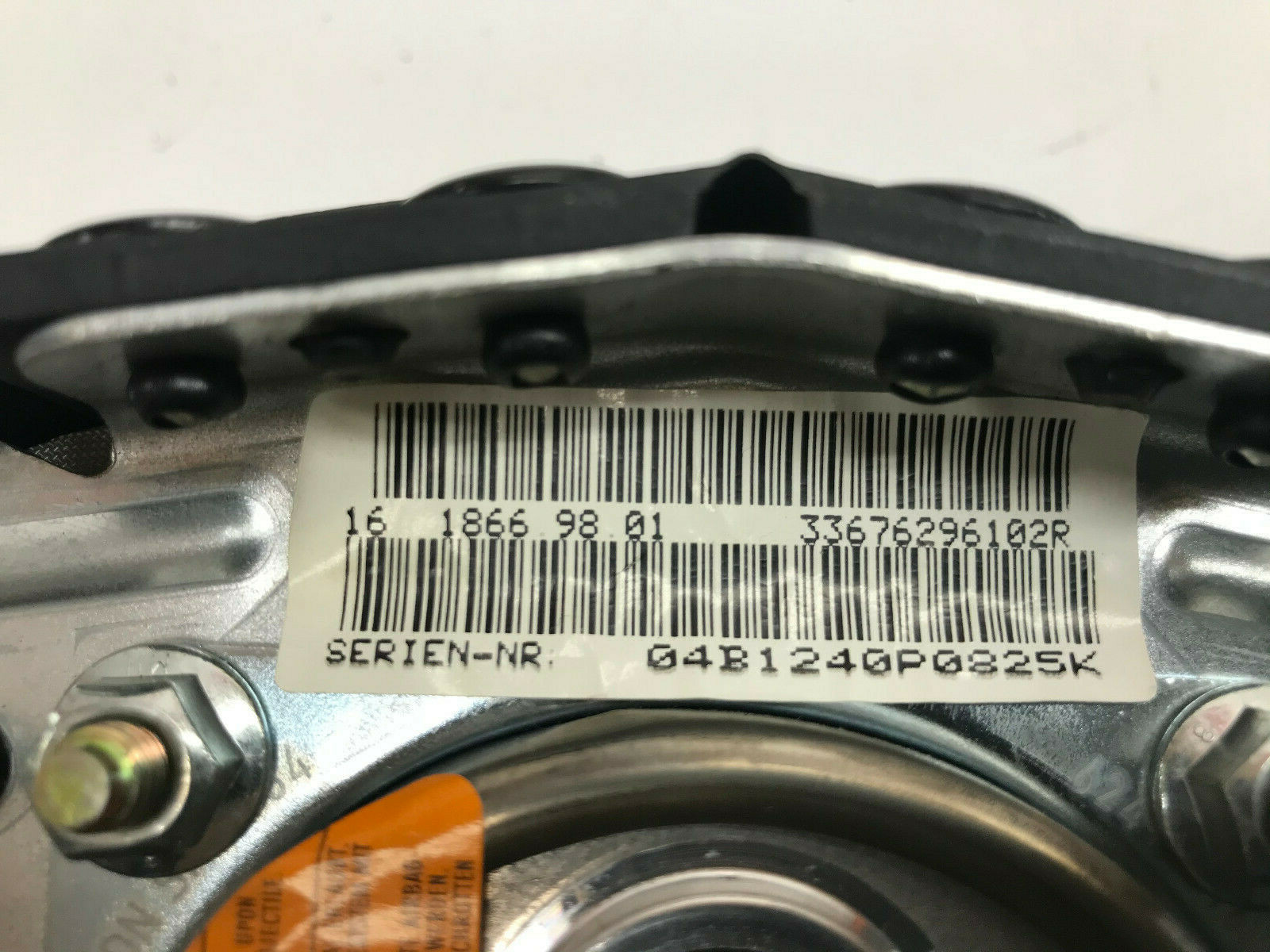 BMW Drivers Steering Wheel Air Bag X5 E53 6762961 | eBay