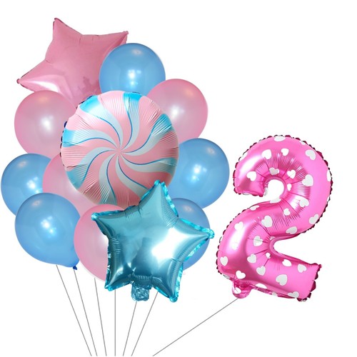 40"Number Foil Balloon Age Set GIANT Self Inflating Wedding Birthday Party Decor - Picture 52 of 157