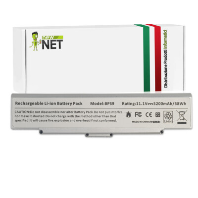 Akku kompatibel mit Sony Vaio VGN-CR11S/P VGN-CR11S/W VGN-CR11Z/R 11,1V