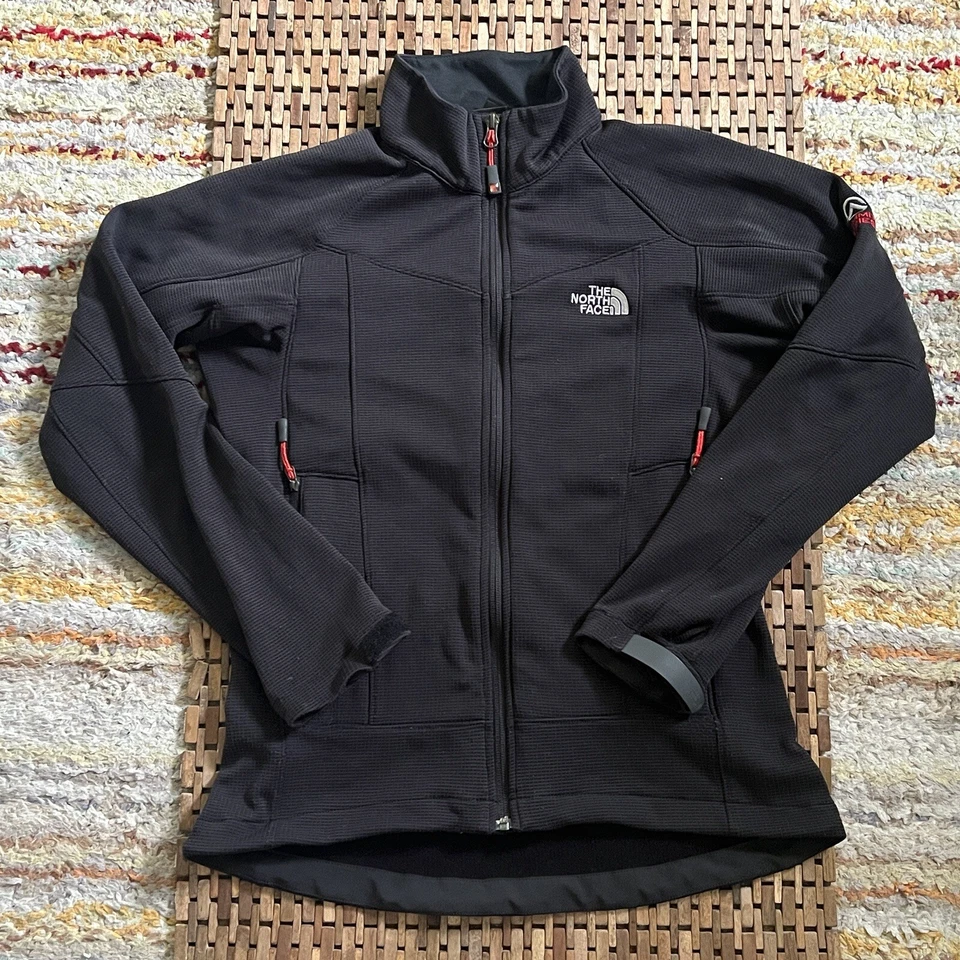 The North Face Summit Series Full Zip Fleece Jacket Black Women’s Medium M TNF - Image 2 of 4