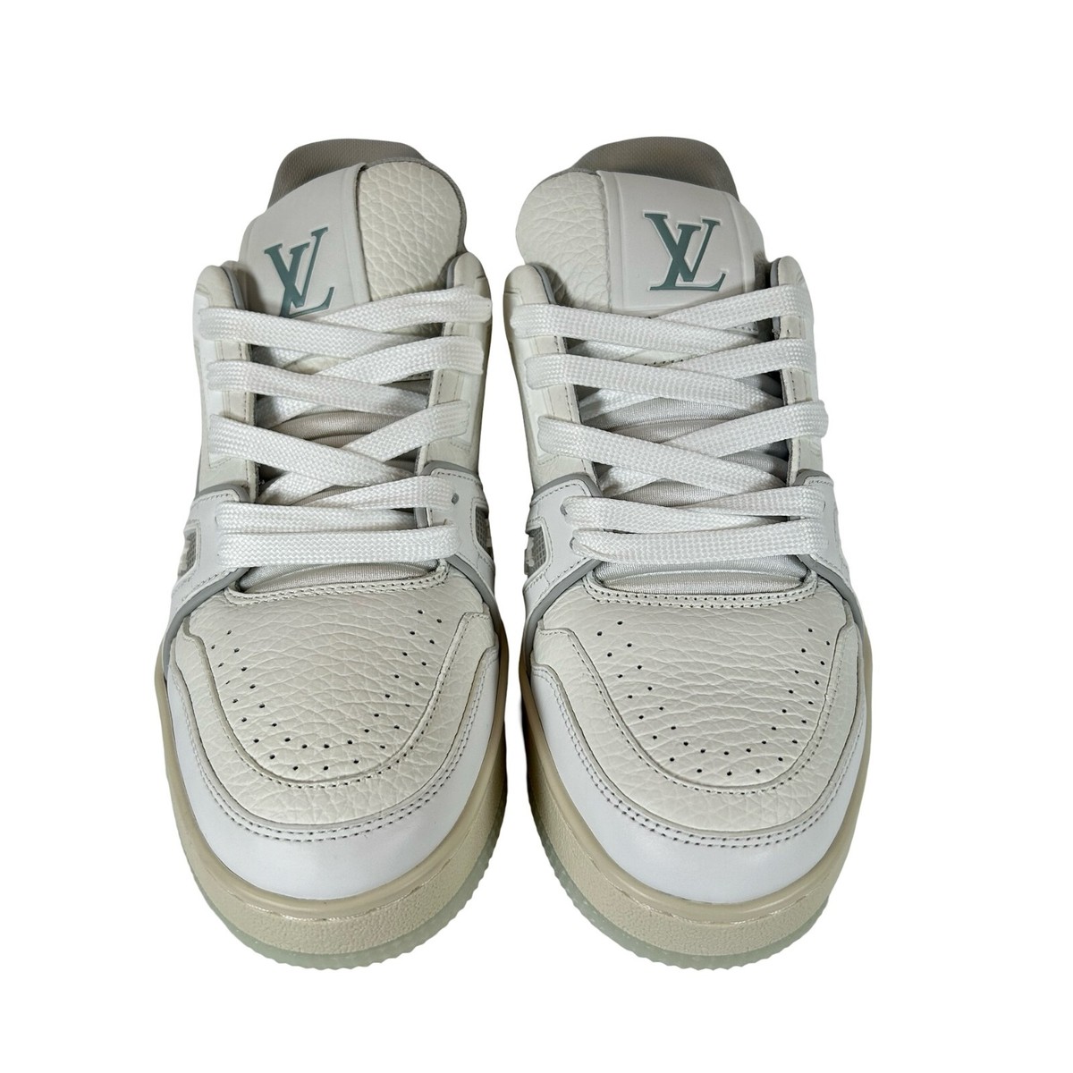 Louis Vuitton Trainer White Signature - Size 2.5 LV / 3.5 US