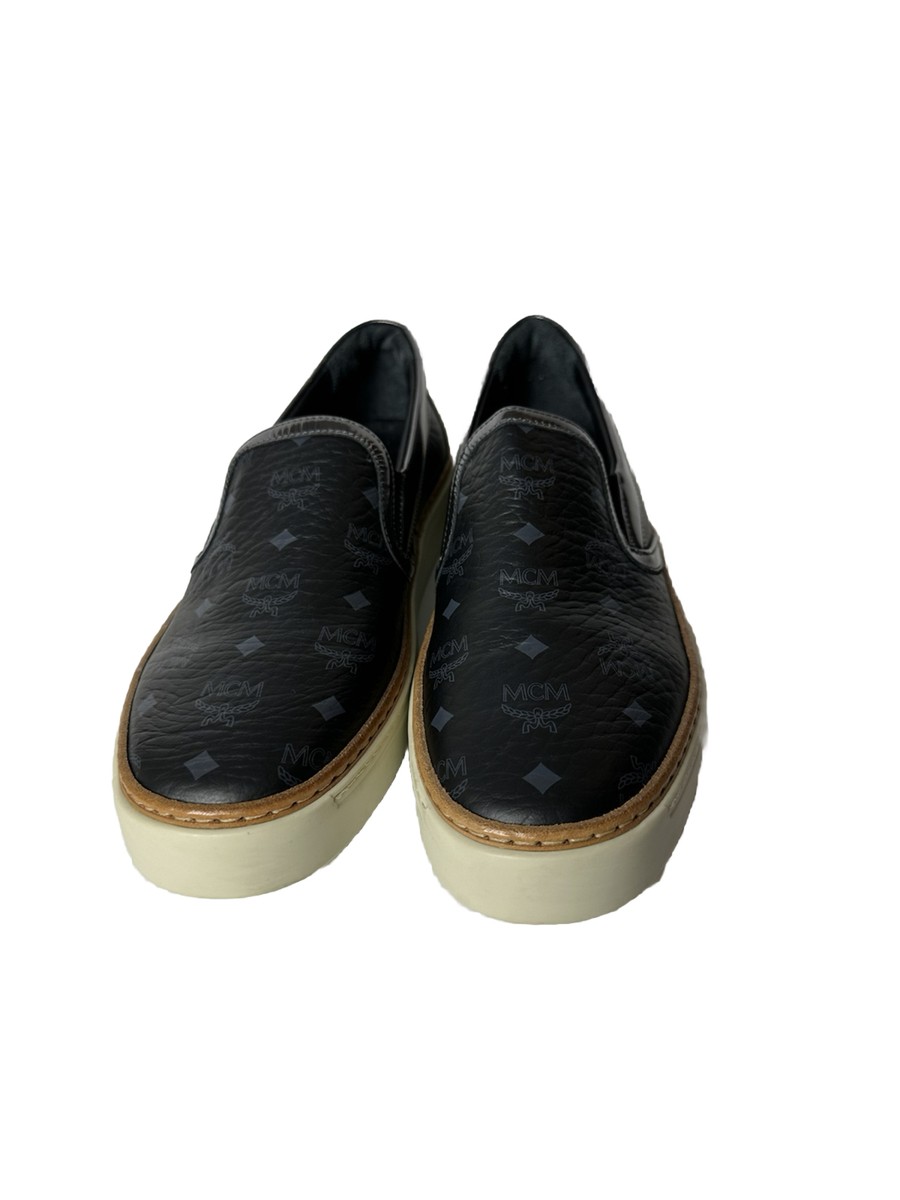 Athletic Shoes Mcm Sneaker 37 MCM Monogram Black/gray Leather