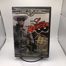 The Lone Ranger (4 Episodes), Clayton Moore DVD~TV Classics