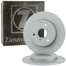 2x Zimmermann 405.4102.20 Bremsscheibe Ø 280 mm für SMART FORTWO 451