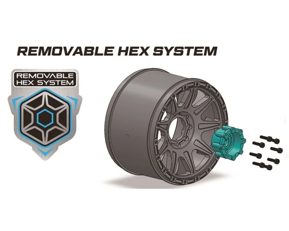 LOUISE MT Rocket MFT soft auf Felge schwarz 17mm mit tauschbare Radmitnehmer ... - Bild 3 von 4