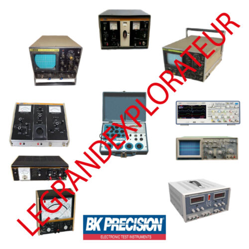 Ultimate BK Precision Operation Repair Service Service Manual Schematics 790 sur DVD - Photo 1/1