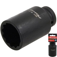1/2" Drive Axle Spindle Deep Square Metric Single Impact Socket 36mm CT4565