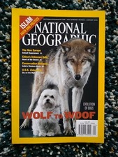 National Geographic Magazine January 2002 From Wolf To Woof, Islam Faith And...