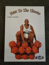 1997-98 Jacque Vaughn Fleer Ultra Heir To The Throne Insert #9 Rookie RC Jazz