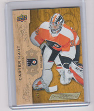 2019 2019-20 Upper Deck Engrained Rookie #101 Carter Hart 18-19 Update 106/299