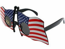 USA Flag Sunglass Red White Blue Independence Day Shades Patriotic 4th July