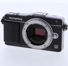 Olympus PEN E-PM2 16.1MP Digital Camera Body Set Black