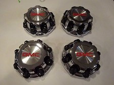 2000 - 2010 Gmc Sierra Yukon 2500 8 Lug 16 Aluminum Wheels Center Caps Set Nc 2000 - 2010 Gmc Sierra Yukon 2500 8 Lug 16 Aluminum Wheels Center Caps Set Nc