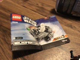 LEGO #75126 Star Wars Microfighters First Order Snowspeeder COMPLETE storm troop