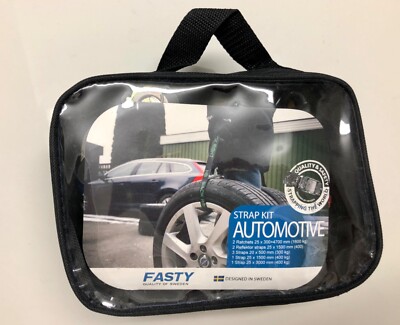 Genuine Fasty Automotive Strap Kit - High Quality Made In Sweden