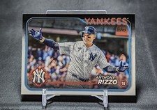 Anthony Rizzo 2024 Topps Series 1 Baseball Card #184 New York Yankees