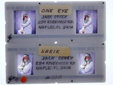 2 Stereo Realist 3D slides - SHEIK nice modeling mounted in RBT mounts JC-D1