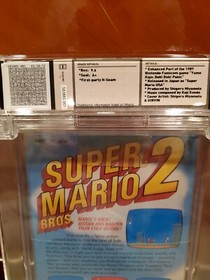 Super Mario Bros. 2 WATA 9.6 A+ SEALED NES Oval SOQ 1990 Video Game